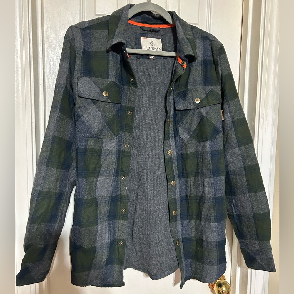 Legendary Whitetails Lined Flannel Shirt Jacket
